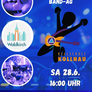 Plakat Schulband Kickstart