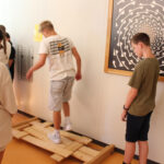 Schüler auf der Miniphänomena in Freiburg