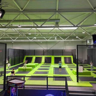 Trampolinhalle Kenzingen innen