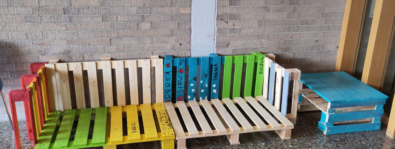 Palletten Sitzmöbel